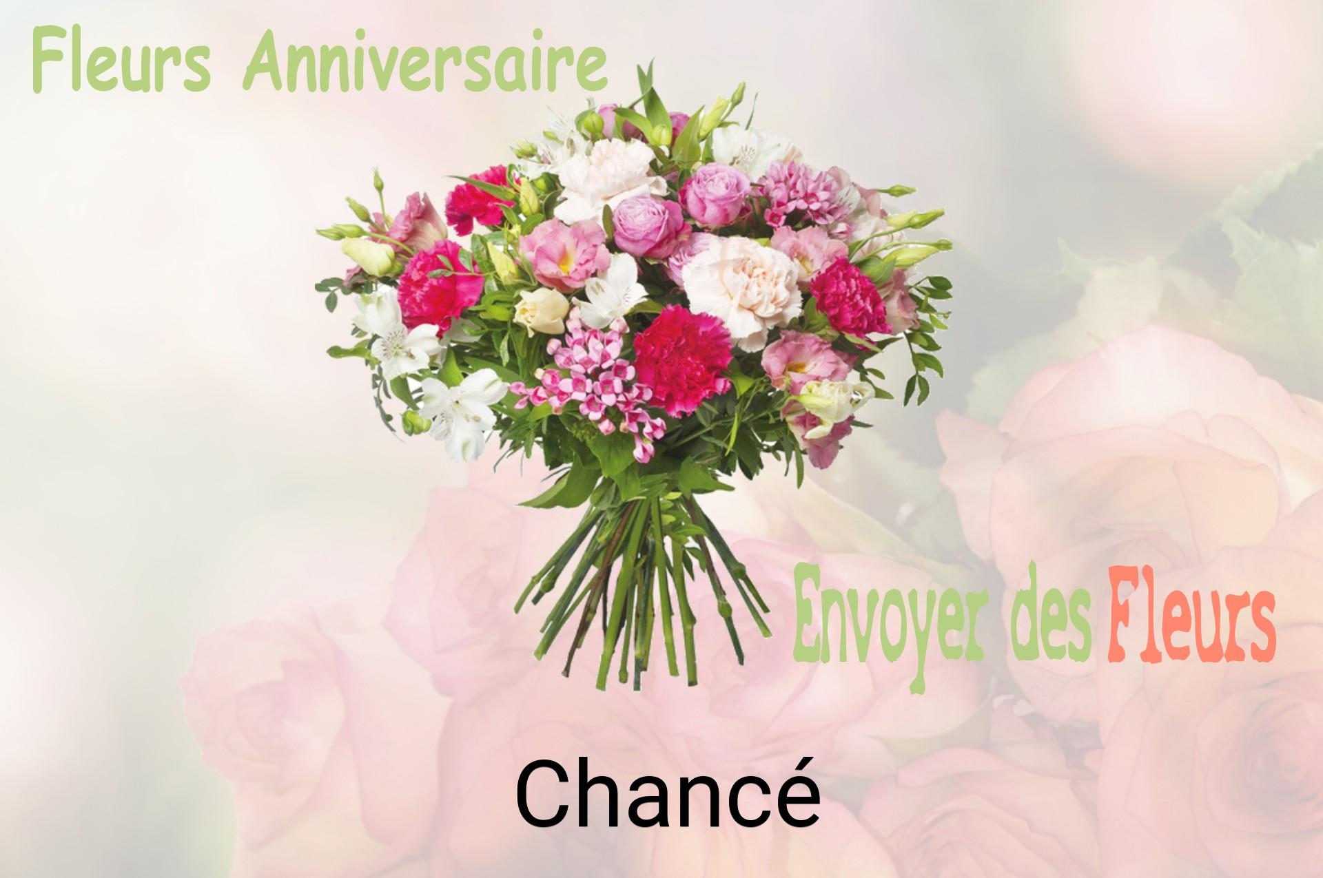 Bouquet de fleurs d’anniversaire livré à Chancé